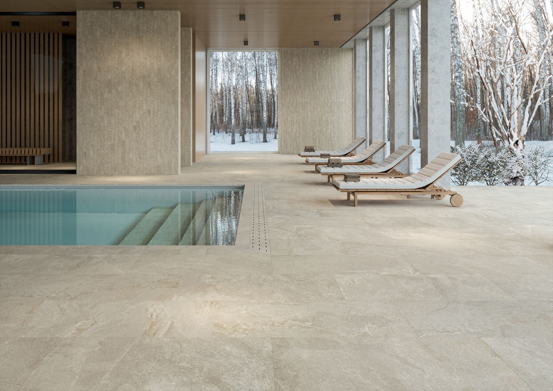 Arkiquartz Spa — Pumice surface finish